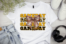 Load image into Gallery viewer, Gameday Panthers Football T
